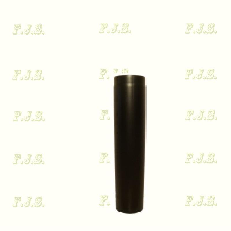 Füstcső Ø150/ 50 vastag falú 1,6mm fekete